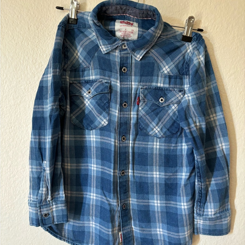Kids Levi’s western flannel shirt $13 excellent condition